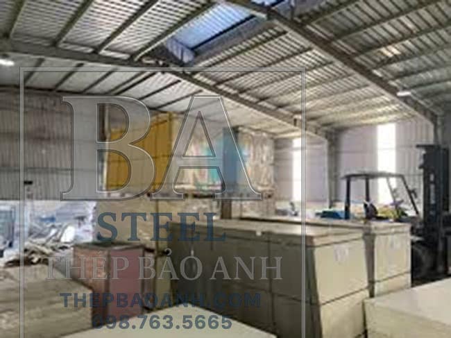 Kho Mã HS Thép Tấm tại xưởng xuất khẩu