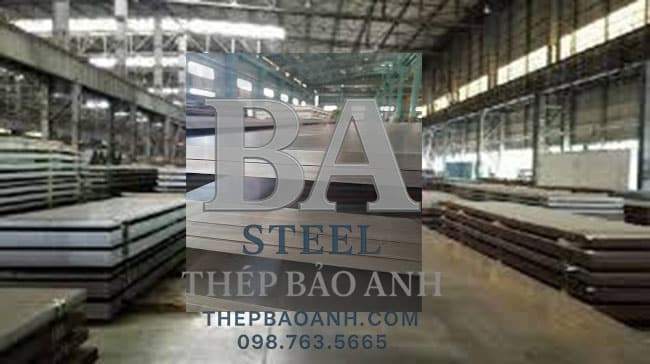 Mác thép tấm tại xưởng
