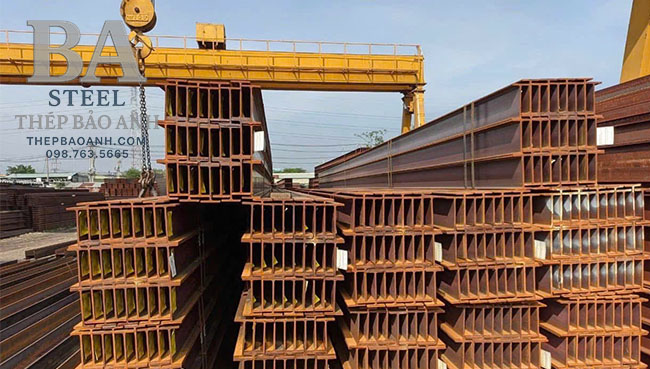 Thép hình H số lượng lớn có sẵn