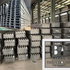 Thép Hình U80 (Thép Hình U80 x 40 x 3.8 x 6 mm)